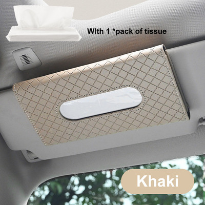 Auto salvrätikukarp auto päikesesirmi kangakarbi hoidik Auto sisemine hoiustamismaski hoiukarbi kaunistus universaalsete autotarvikute jaoks