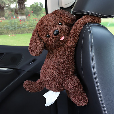 Armas multifilmi auto kudekarp Loominguline Lovely Rabbit Short Plush kudekarbi hoidik auto käetoe karbi autoistme salvrätiku jaoks