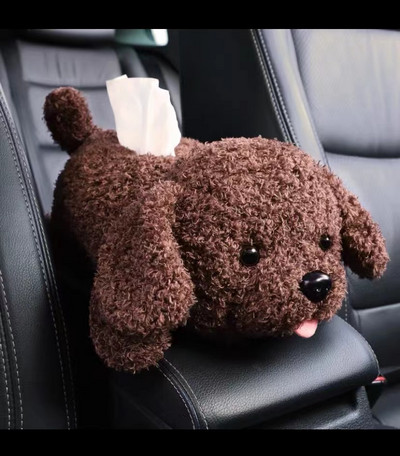 Armas multifilmi auto kudekarp Loominguline Lovely Rabbit Short Plush kudekarbi hoidik auto käetoe karbi autoistme salvrätiku jaoks