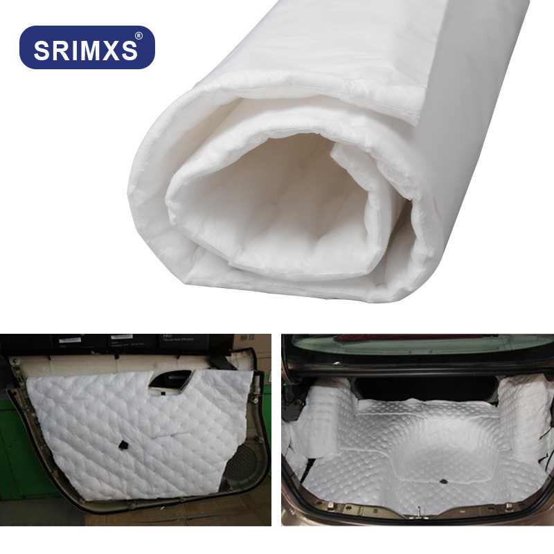 Automobilio triukšmo izoliacija 140x100cm Šilumos garso trinkelė Automobilio variklio garso izoliacija garsą slopinanti izoliacija šilumos izoliacija
