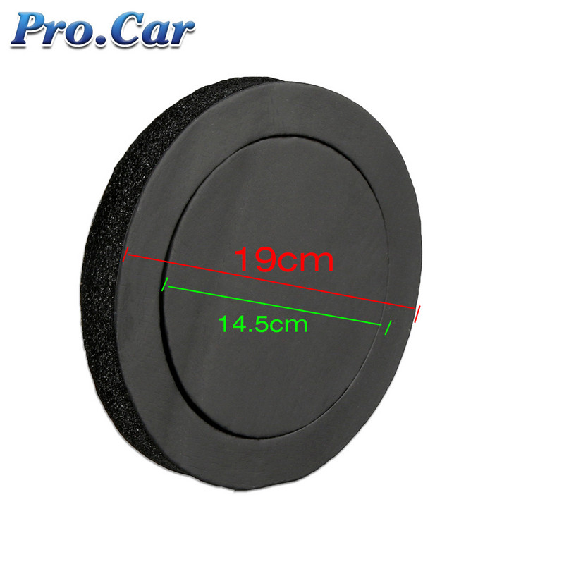 4 tk Universaalne auto kõlarirõngas heliisolatsioonitarvikud Automaatne helivõimendussüsteem Helikindel bassiukse trimm isekleepuv