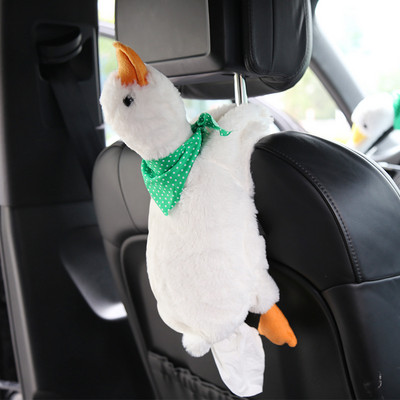 Creative Car Tissue Box Corgi Ass Μαλακό Cartoon Θήκη χαρτοπετσέτας Cute Animals Χάρτινα κουτιά Υπέροχη θήκη χαρτοπετσέτας για πλάτη καθίσματος αυτοκινήτου