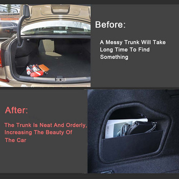 Дъска за съхранение отстрани на багажника на автомобила Дъска за съхранение на багажника Аксесоари за дъска за Audi A4 B8 B9 A3 8V 8P Q3 8U Автоаксесоари