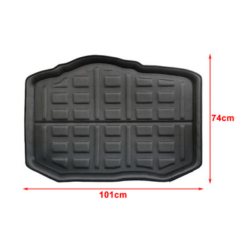 Подложка за заден багажник на автомобила Подложка за багажник Подложка за под на килима За VW Volkswagen T-Cross 2018 2019 2020 TPR