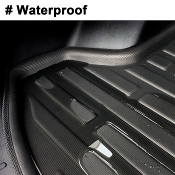 Подложка за заден багажник на автомобила Подложка за багажник Подложка за под на килима За VW Volkswagen T-Cross 2018 2019 2020 TPR