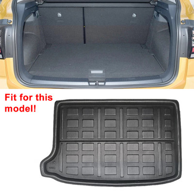 Πίσω πορτμπαγκάζ αυτοκινήτου Δίσκος μπότας επένδυση δαπέδου προστατευτικό μοκέτα για VW Volkswagen T-Cross 2018 2019 2020 TPR