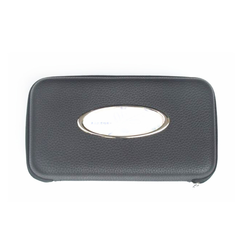 Θήκη χαρτοπετσέτας αυτοκινήτου Κρεμαστό κουτί χαρτομάντηλου Auto Sunshade Storage Boxes Δερμάτινο αντηλιακό μικροΐνες Χαρτοθήκη χαρτιού