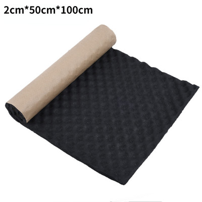 Auto Studio Absorbție acustică a sunetului Mașină Rezistent la căldură Valuri Spumă Deadener Auto Izolație fonică Covoraș de izolare din bumbac Capotă Izolație fonică