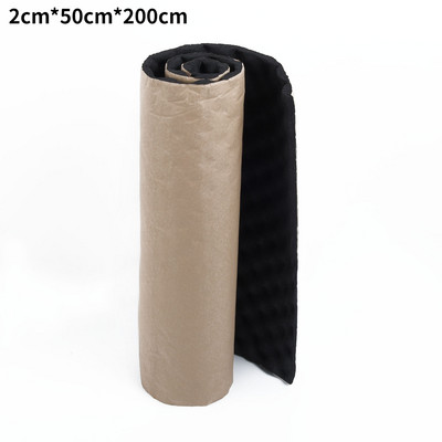 Auto Studio Absorbție acustică a sunetului Mașină Rezistent la căldură Valuri Spumă Deadener Auto Izolație fonică Covoraș de izolare din bumbac Capotă Izolație fonică