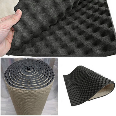 Auto Studio Sound Acoustic Absorption Car Heatproof Wave Foam Deadener Автомобилна звукоизолация Памучна изолация Шумоизолация на капака