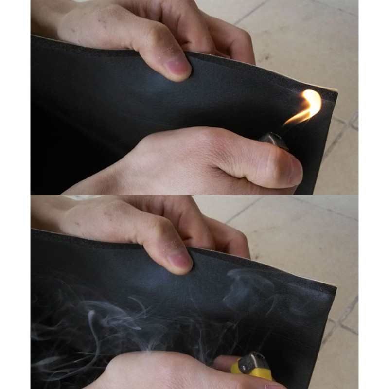 1 rulonas 200 cm x 50 cm 3 mm / 6 mm / 8 mm klijuoti uždarų porolonų putplasčio lakštai Garsui nepralaidi izoliacija namų automobilių garso akustinė izoliacija