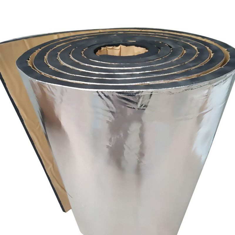 Izolație de vibrații 50x200cm 5/10/15mm Covoraș de amortizare a zgomotului Covoraș de izolare a zgomotului pentru capota autocolant motor auto