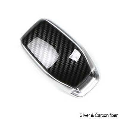 Интериор на автомобила Декоративен капак на главата на скоростния лост ABS Аксесоари за автомобили Декорация от въглеродни влакна за Toyota RAV4 XA50 2019 2020