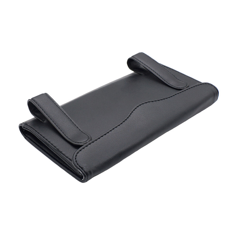 Fashion Crown Crystal Car Tissue Box Sun Visor Δερμάτινη Τσάντα Auto Tissue Θήκη Sunvisor Κρεμαστό χαρτοπετσέτα για αξεσουάρ αυτοκινήτου