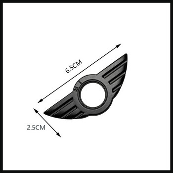 Διακόσμηση θήκης αυτοκόλλητο με έμβλημα 1 ΤΕΜ. Αυτοκόλλητο Αυτοκόλλητο με Κλειδαριά Πόρτας Κλειδαριάς Φτερού για Mini Cooper One S R50 R53 R56 R60 F56 R57 R58 R59
