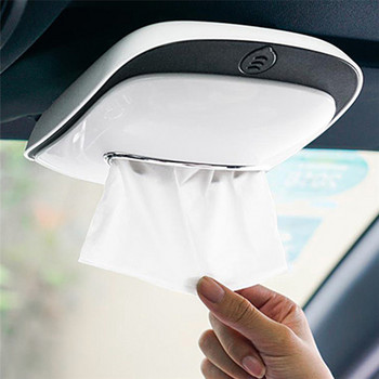 Creative Car Tissue Box Στήριγμα χαρτιού αυτοκινήτου Αντιολισθητικό αξεσουάρ αυτοκινήτου Κρεμαστό χάρτινο κουτί αρωματοθεραπείας αυτοκινήτου πολλαπλών χρήσεων
