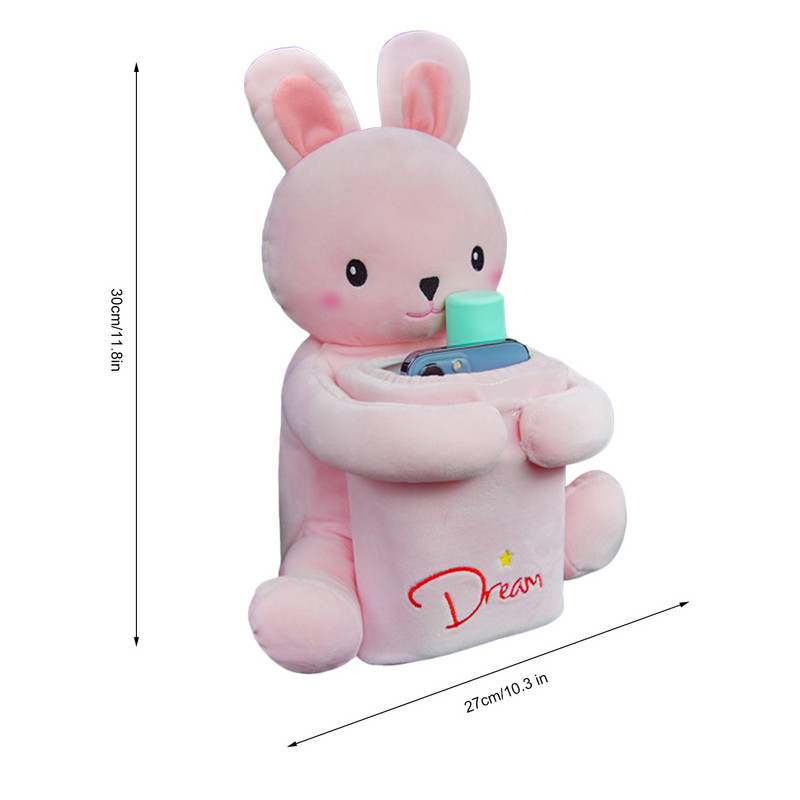 Cartoon Θήκη για χαρτομάντηλα αυτοκινήτου Διακόσμηση εσωτερικού αυτοκινήτου για μαϊμού & κουνέλι Θήκη χαρτοπετσέτας για ζώα Αξεσουάρ αυτοκινήτου