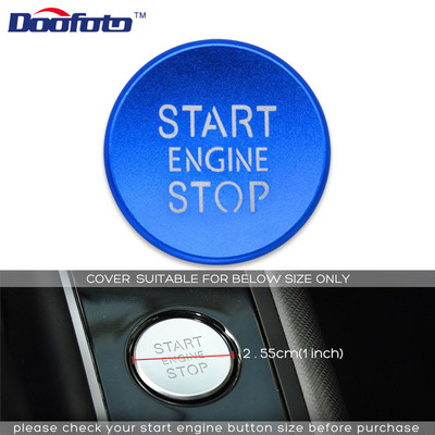 Δαχτυλίδι αυτοκόλλητου στυλ αυτοκινήτου Κάλυμμα κουμπιού εκκίνησης κινητήρα για Audi a4 b8 b9 a5 a6 4f a7 c7 q3 q5 s3 Αξεσουάρ