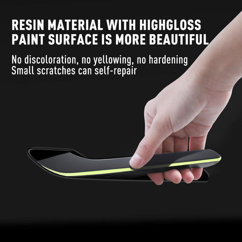 Αυτοκόλλητο αυτοκινήτου YZ για Tesla Model 3 Model Y Door Handle Cover Protector Αυτοκόλλητο 2022 Kit φωτεινής λαβής Αξεσουάρ Auto Styling