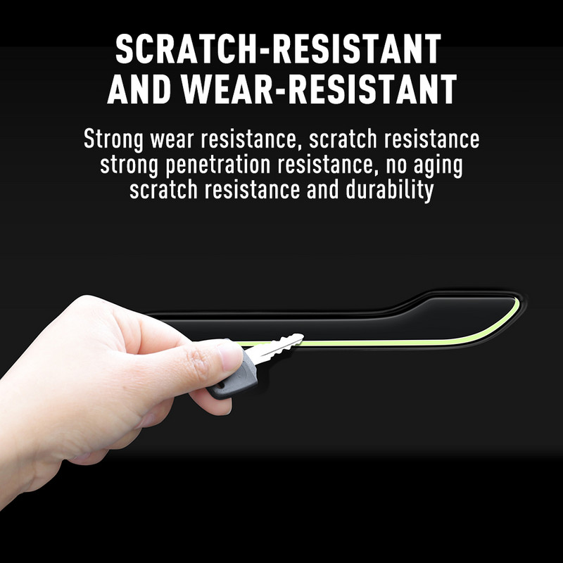 Αυτοκόλλητο αυτοκινήτου YZ για Tesla Model 3 Model Y Door Handle Cover Protector Αυτοκόλλητο 2022 Kit φωτεινής λαβής Αξεσουάρ Auto Styling