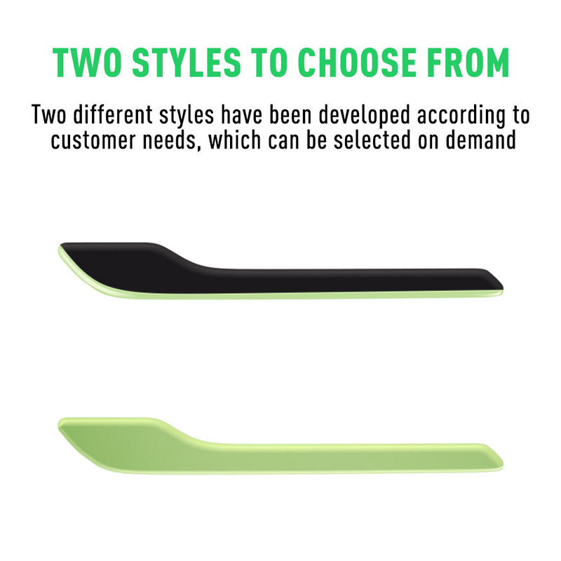 Αυτοκόλλητο αυτοκινήτου YZ για Tesla Model 3 Model Y Door Handle Cover Protector Αυτοκόλλητο 2022 Kit φωτεινής λαβής Αξεσουάρ Auto Styling