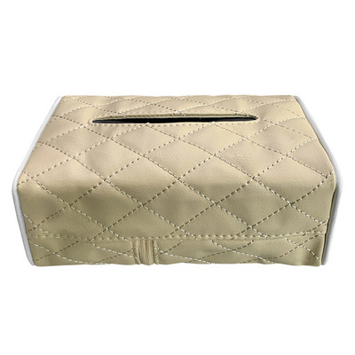 Universali automobilio audinių dėžutė, mikropluošto odos, automatinio tualetinio popieriaus laikiklio dėklas, servetėlių sklaidytuvo dėklas Automobilių priedai