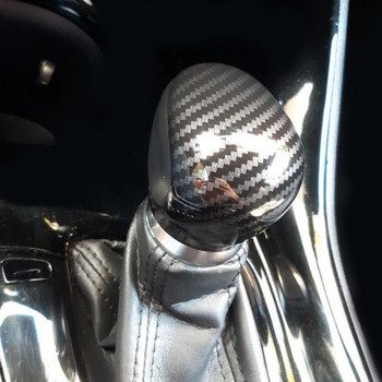 Автомобилен скоростен лост от въглеродни влакна, капак на копчето за превключване на превключвателите ABS Декоративна облицовка за Toyota CHR 2016 2017 2018 2019 2020 2021 Автомобилни аксесоари