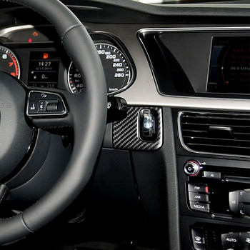 За Audi A4 B8 2008-2015 S4 8K RS4 A5 8T S5 8F Ключалка за запалване на кола Декорация на вътрешна дупка Стикери Стил на автомобила