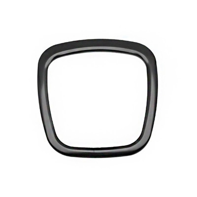 Chrome Car Styling Stūres centra logotips Uzlīmes Apdare priekš Audi A3 8P S3 A4 B6 B7 A5 A6 Q5 Q7 Salona piederumi