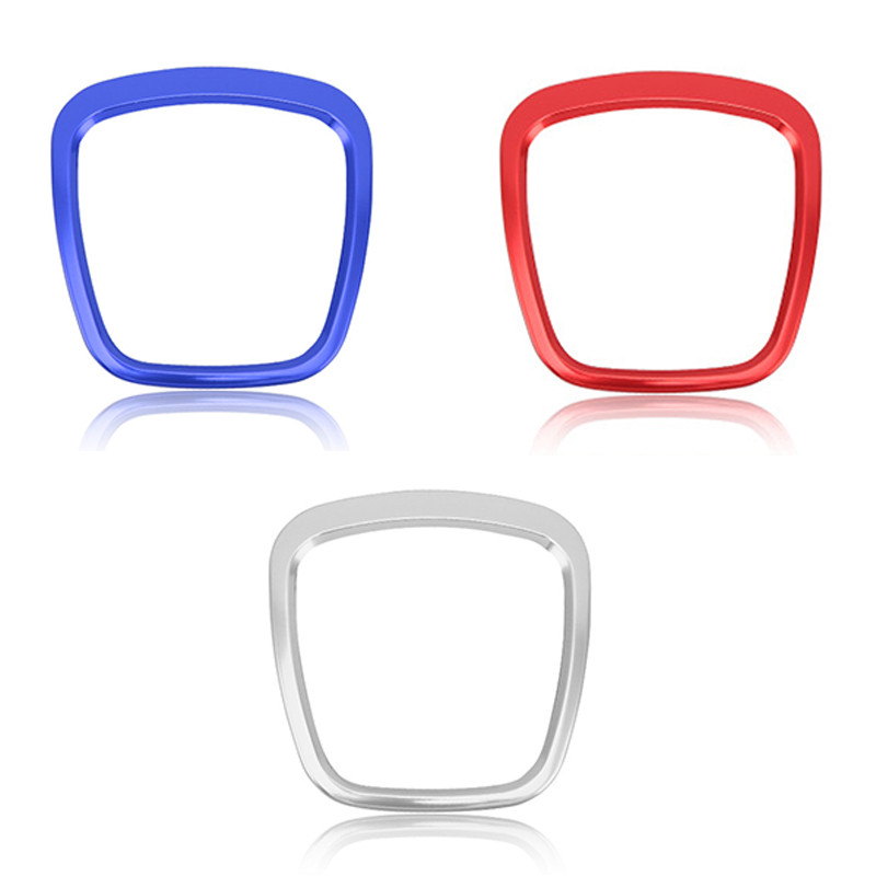 Chrome Car Styling rooliratta keskosa logo Kaaned Kleebised Sisustus Audi A3 8P S3 A4 B6 B7 A5 A6 Q5 Q7 salongitarvikud