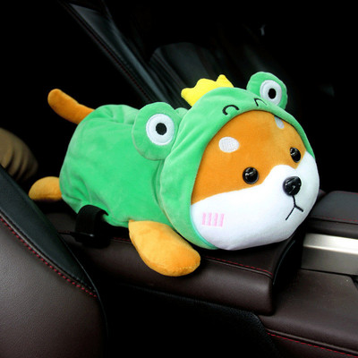 Κουτί τσάντας χαρτομάντηλου αυτοκινήτου αντλώντας πλάτη καθίσματος αυτοκινήτου κρεμασμένο κουτί υποβραχιόνιου δημιουργικό καρτούν χαριτωμένο δίχτυ κόκκινο προμήθειες εσωτερικού αυτοκινήτου