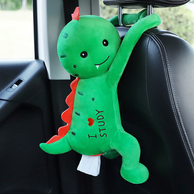 Κουτί τσάντας χαρτομάντηλου αυτοκινήτου αντλώντας πλάτη καθίσματος αυτοκινήτου κρεμασμένο κουτί υποβραχιόνιου δημιουργικό καρτούν χαριτωμένο δίχτυ κόκκινο προμήθειες εσωτερικού αυτοκινήτου