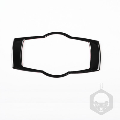 Fibră de carbon interior faruri mașină buton comutator cadru autocolant capac ornamente decal pentru BMW Seria 3 E90 E92 E93 2005-2012 stil