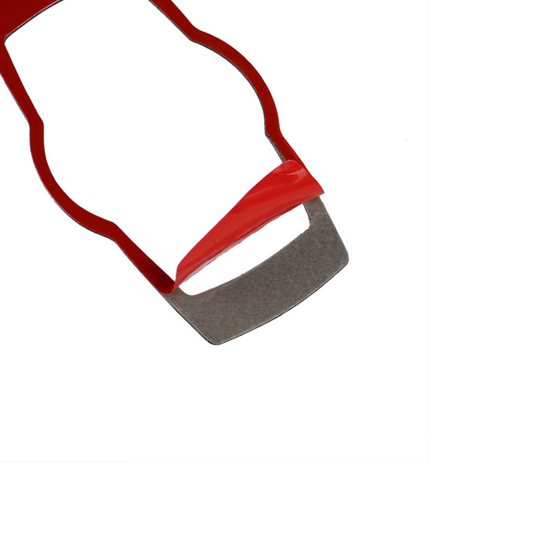 Fibră de carbon interior faruri mașină buton comutator cadru autocolant capac ornamente decal pentru BMW Seria 3 E90 E92 E93 2005-2012 stil