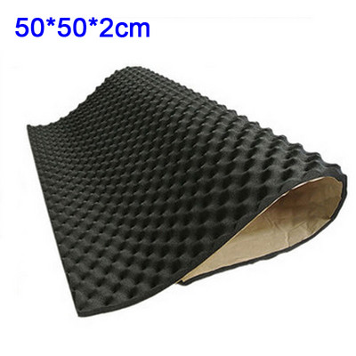 Auto Studio skaņas akustiskā absorbcija automašīnu karstumizturīgs viļņu putu slāpētājs automašīnu skaņu necaurlaidīgs kokvilnas izolācijas paklājs automašīnu aksesuāri