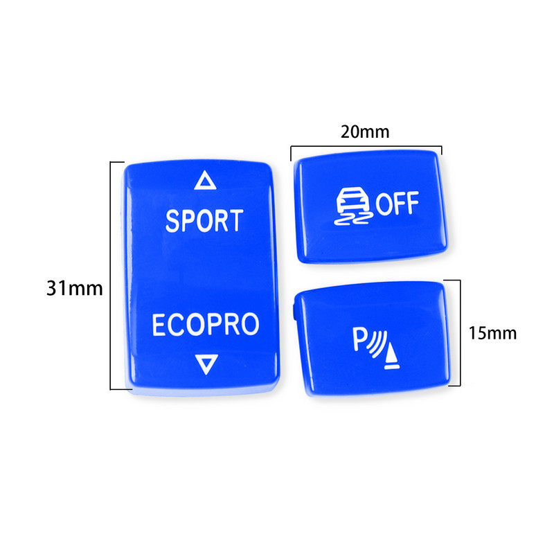 ESP αυτοκινήτου Αντιολισθητικός διακόπτης Sport κουμπιά Κλειδί αισθητήρα ραντάρ για BMW 1 2 3 4 Series F20 F21 F22 F23 F30 F31 F34 F35 F32 F36 2012-2019