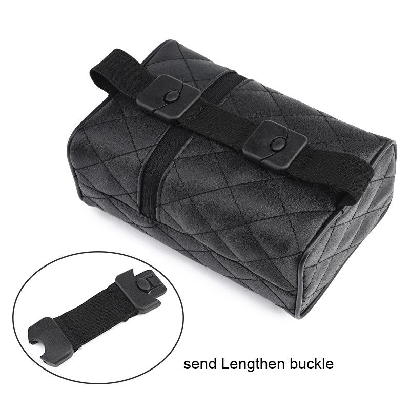 Μαύρο χαρτομάντιλο κουτιά με χαρτοπετσέτες μιας χρήσης Tissue boxes Car Accessories Tissue Bag Organizer Διακόσμηση αυτοκινήτου Auto Storage