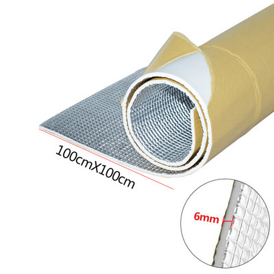 Automobilių sunkvežimių ugniasienė, šilumos izoliacija, garso izoliacijos kilimėlis, stiliaus vilna, lipnios putos, garsui nepralaidus slopinimas, 6 mm