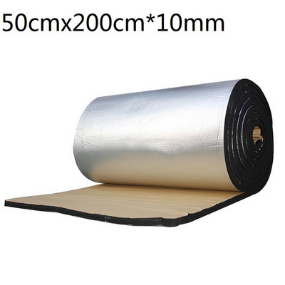 50x200mm 5/10/mm για Car Acoustic thermal Sound Deadener Mat Noise Soundproofing Bonnet Deadening for Hood for Wall