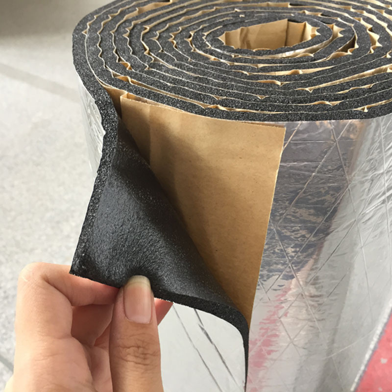 50x200mm 5/10/mm για Car Acoustic thermal Sound Deadener Mat Noise Soundproofing Bonnet Deadening for Hood for Wall