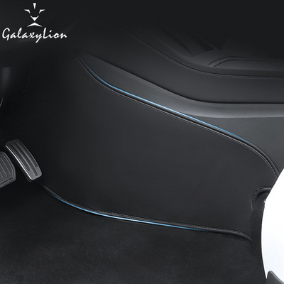 Skirtas Tesla Model 3 Model Y automobilio centrinio valdymo šoninės apsaugos nuo smūgio pagalvėlės įbrėžimams atsparios apsauginės pėdos trinkelės vidaus priedams