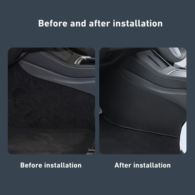 Skirtas Tesla Model 3 Model Y automobilio centrinio valdymo šoninės apsaugos nuo smūgio pagalvėlės įbrėžimams atsparios apsauginės pėdos trinkelės vidaus priedams