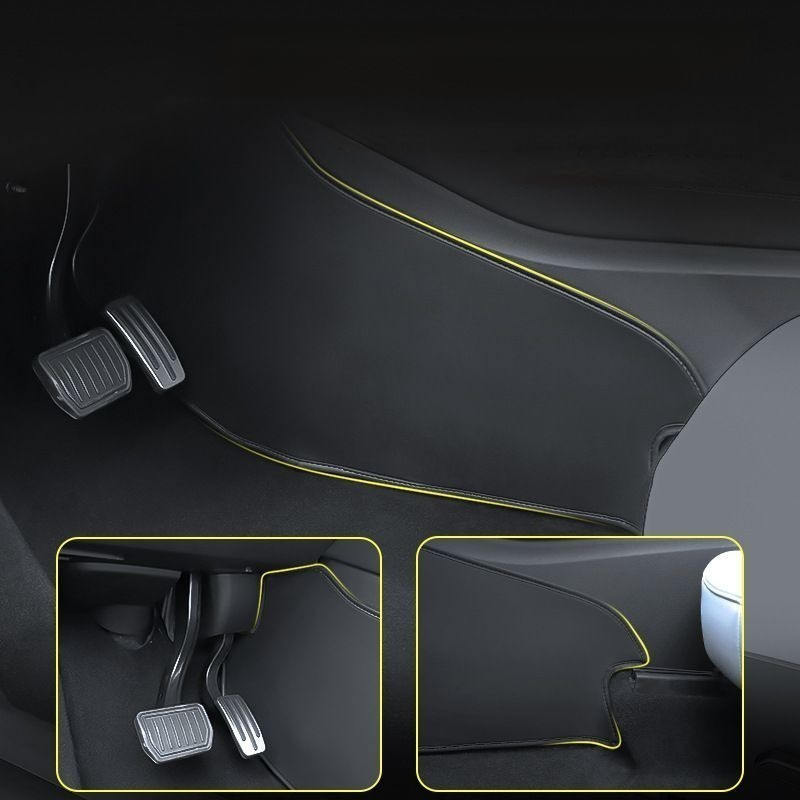 Skirtas Tesla Model 3 Model Y automobilio centrinio valdymo šoninės apsaugos nuo smūgio pagalvėlės įbrėžimams atsparios apsauginės pėdos trinkelės vidaus priedams