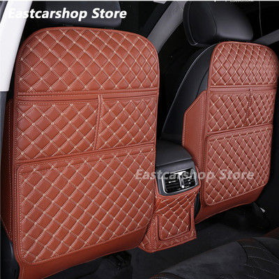 Hyundai Santa FE 2021 2020 2019 2022 autole kõikehõlmav, nahast tagaistme kaitse, põrutusvastane kaitsematt, autotarvikud