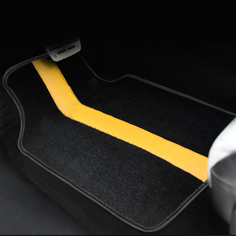 Πατάκια αυτοκινήτου Universal για PEUGEOT 206CC 207CC 208 301 307SW 308GT 405 406 407 408 508SW 607 Αξεσουάρ εσωτερικού χώρου με στυλ αυτοκινήτου