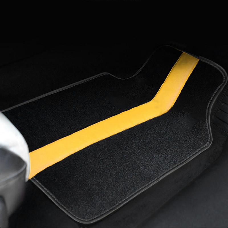 Πατάκια αυτοκινήτου Universal για PEUGEOT 206CC 207CC 208 301 307SW 308GT 405 406 407 408 508SW 607 Αξεσουάρ εσωτερικού χώρου με στυλ αυτοκινήτου