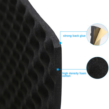 50*100/300/500CM 100/300*100cm Studio Ήχος Ακουστική Απορρόφηση Αυτοκινήτου Ηχομονωτικό Αφρό Deadener Heat Sound Deadener Insulation Mat