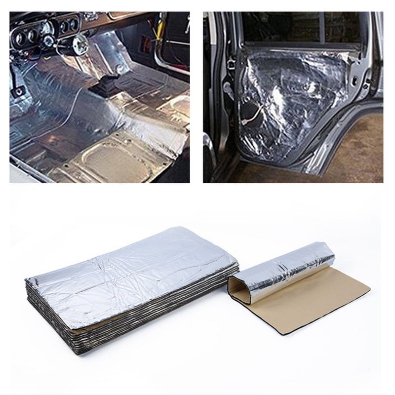 12τμχ 30x50cm 5mm Αυτοκόλλητο Ηχομονωτικό Βαμβακερό Ηχομονωτικό Αφρόλουτρο Αυτοκινήτου Αφρός Βαμβακιού Ξεβούλωσης Μονωτικά Επιθέματα Ηχοαπορροφητικό Βαμβακερό Σφουγγάρι κατά του θορύβου