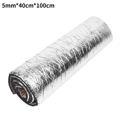 1 Ρολό 40x100cm 10mm/5mm Ηχομόνωση Αυτοκινήτου Καθαρισμός Φορτηγό Αυτοκινήτου Αντιθορυβικό Ηχομόνωση Βαμβακερό αφρός κλειστής κυψέλης