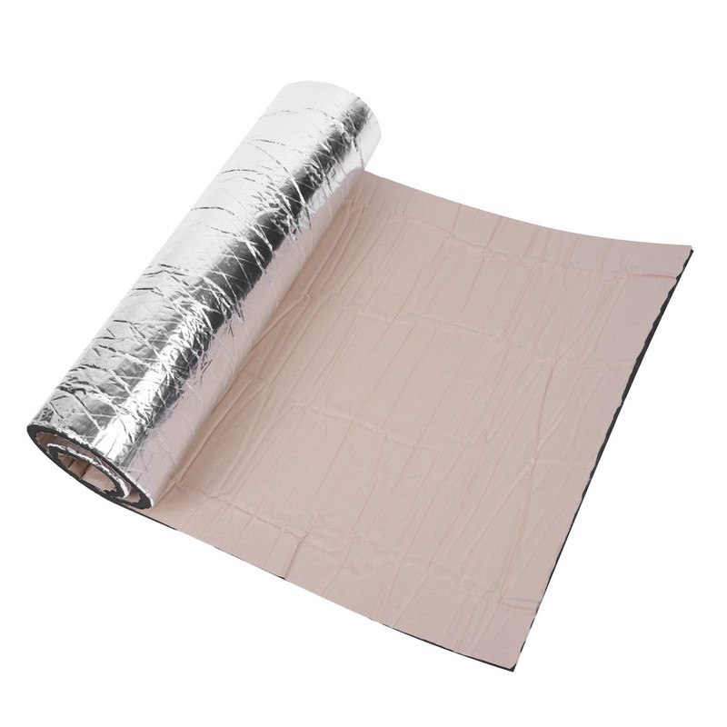 1 Ρολό 40x100cm 10mm/5mm Ηχομόνωση Αυτοκινήτου Καθαρισμός Φορτηγό Αυτοκινήτου Αντιθορυβικό Ηχομόνωση Βαμβακερό αφρός κλειστής κυψέλης